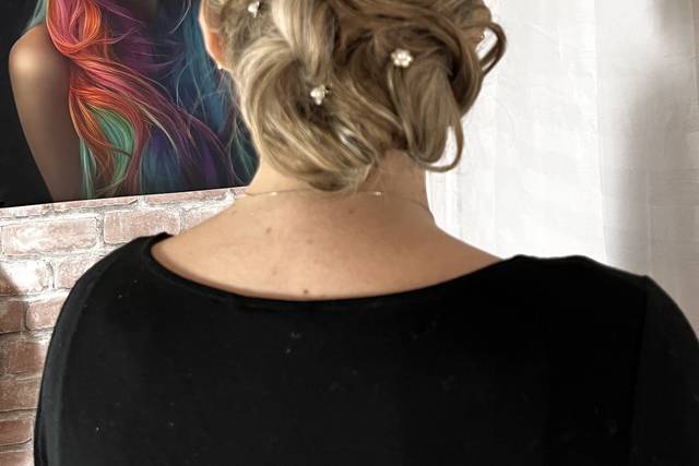 Chignon mariés classe