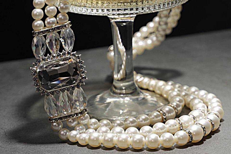 Détails Coupe et Bijoux Mariée