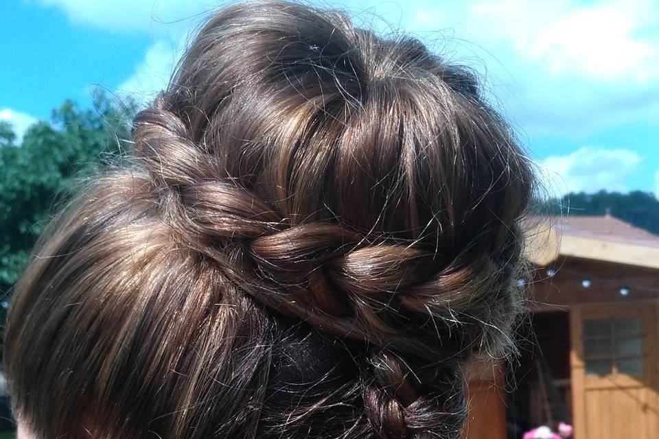 Chignon tresse