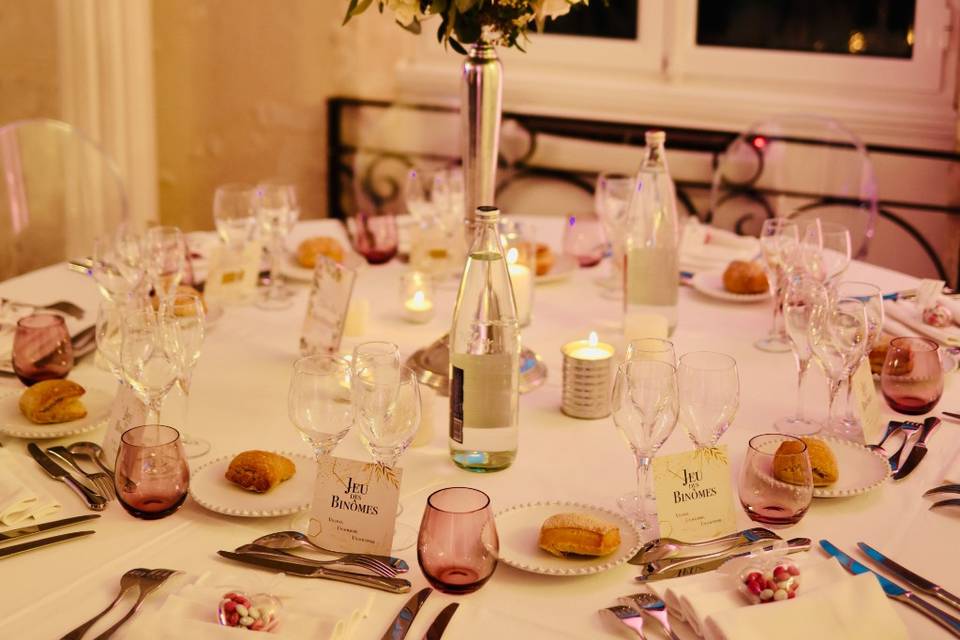Table invités