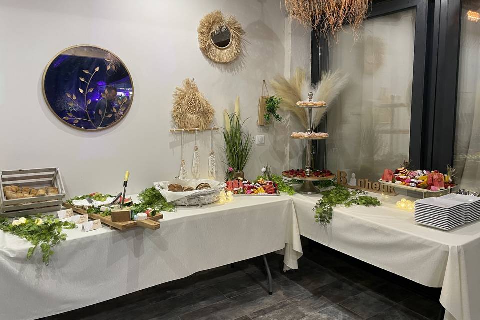 Buffet mariage à la maison