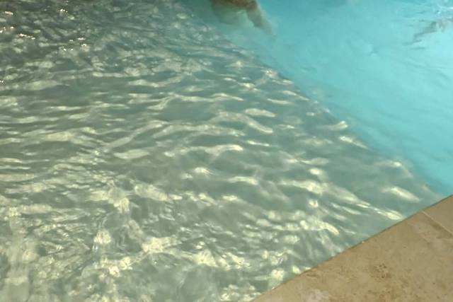 Piscine nocturne