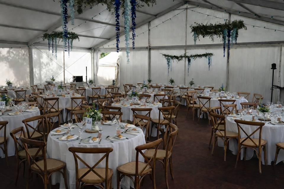 Intérieur tente