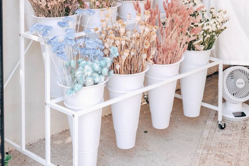 Bar à fleurs