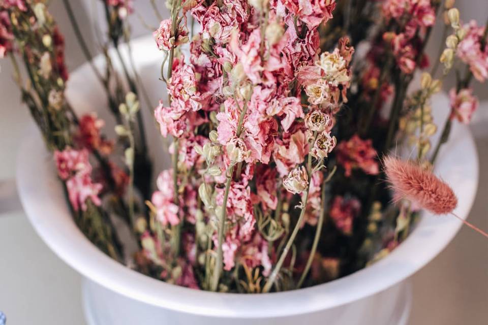 Fleurs séchées