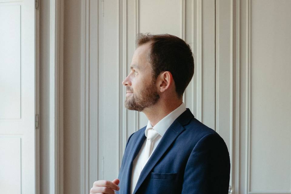 Préparatifs du marié