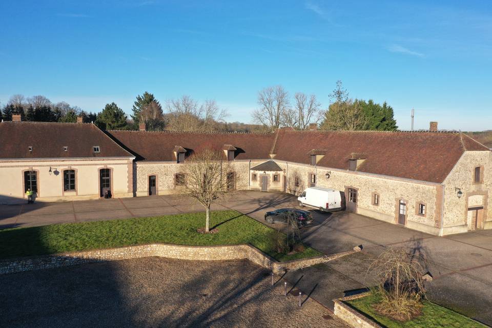 La ferme vue intérieur
