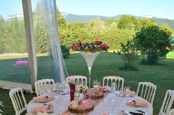 Table des mariés
