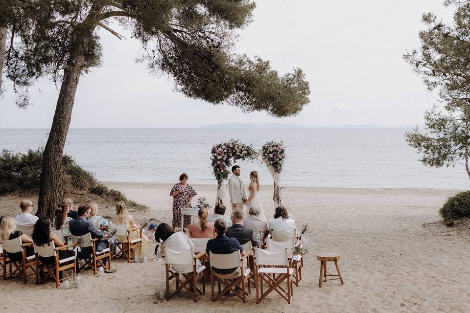 Mariage à la plage