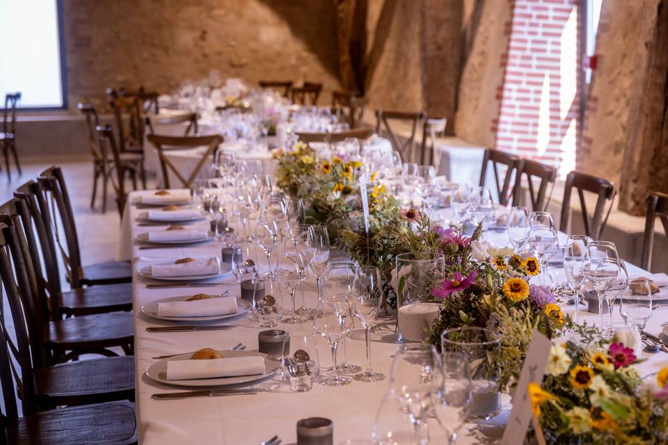 Une table d'honneur