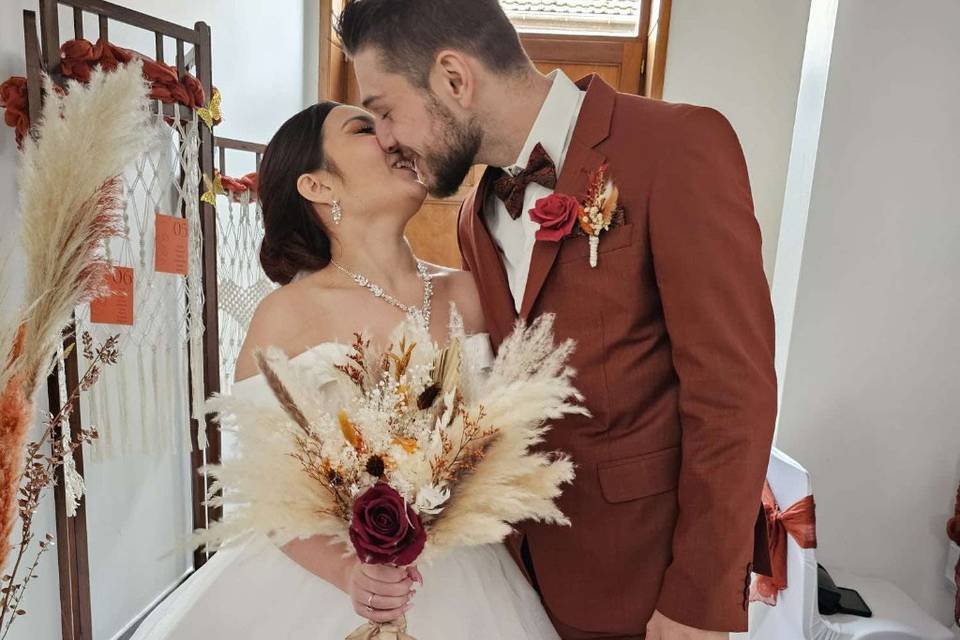 Notre bouquet de mariée