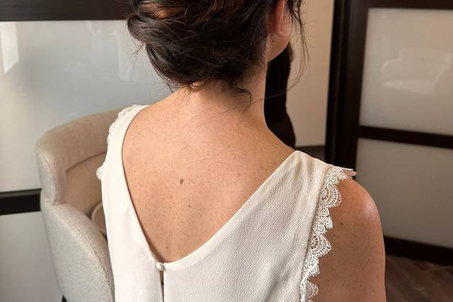 Chignon élégant