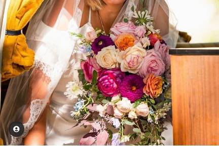 Bouquet et couronne