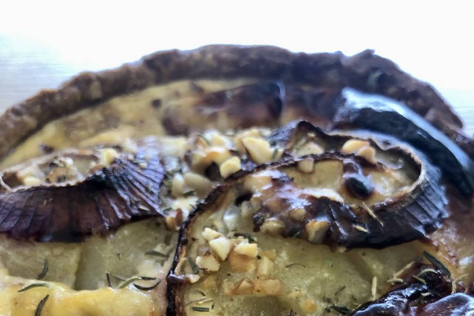 Tarte salée sucrée à la poire