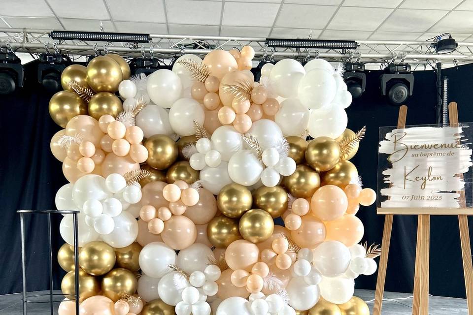 Mur de ballons