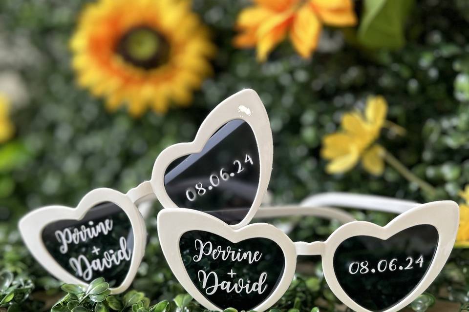 Lunettes personnalisées