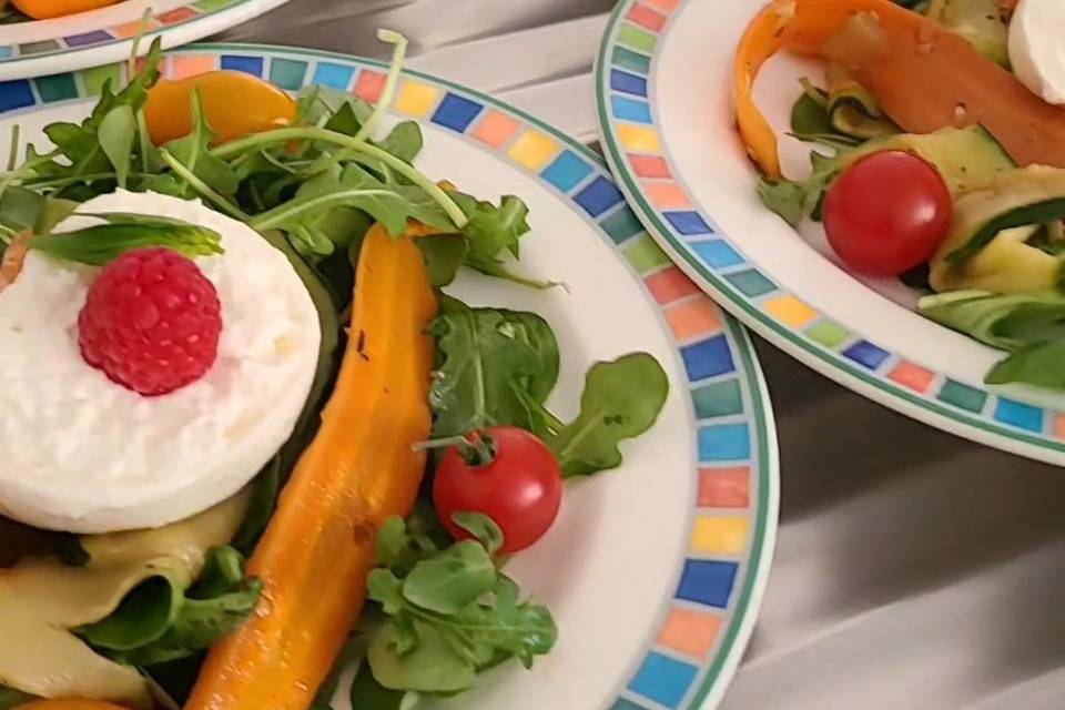 Burrata légumes du soleil
