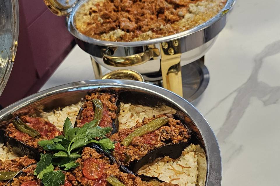 Aubergine farci turc