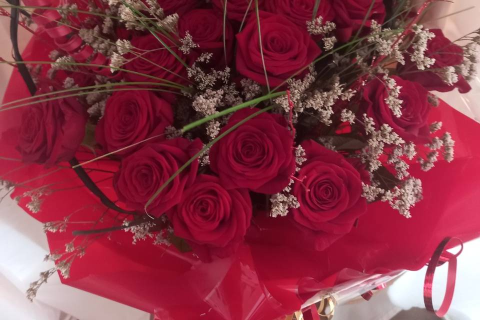 Bouquet rouge