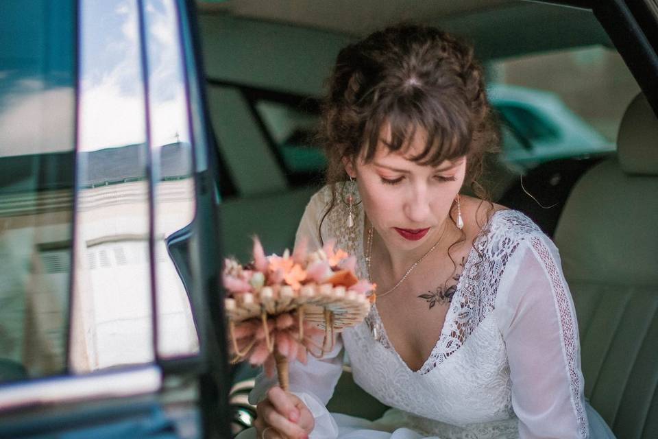 Arrivée de la mariée