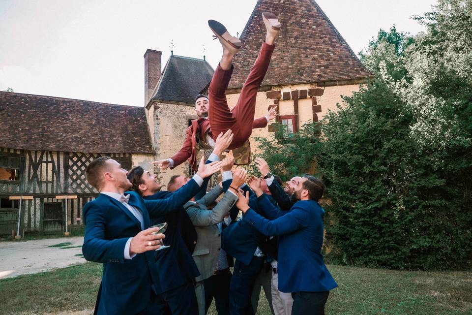 Le marié au cocktail