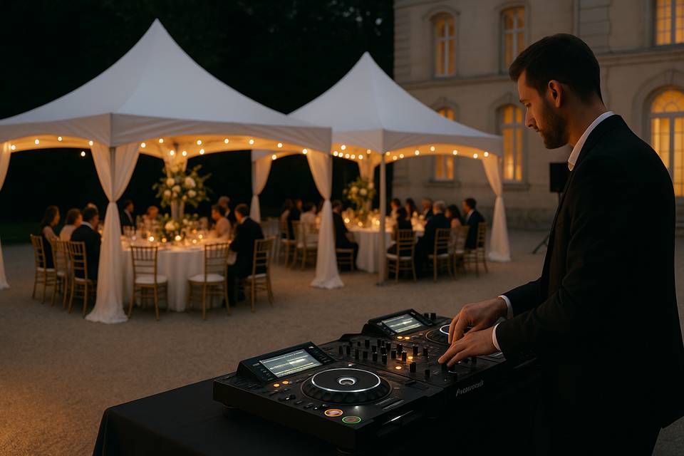 Prestation de DJ