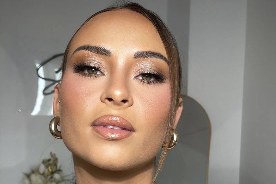 Maquillage soirée mariée