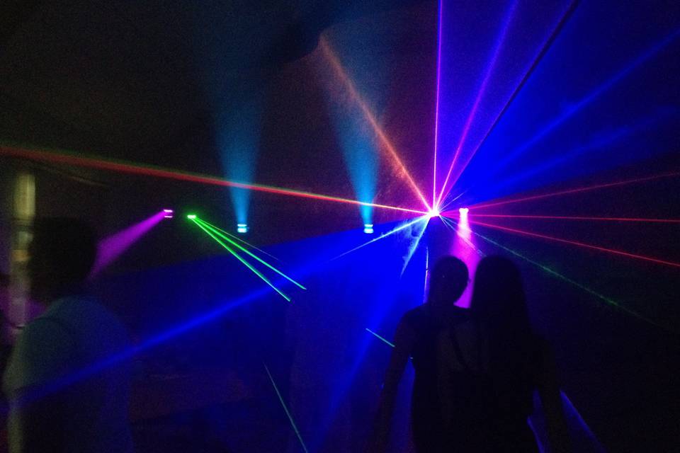 Laser multicolore