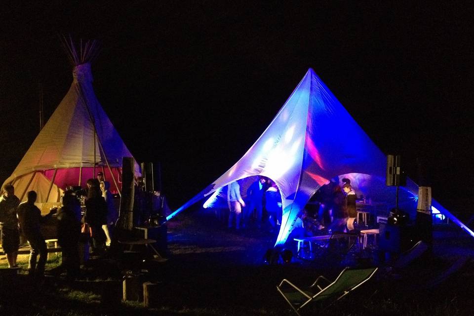 Soirée au tipi