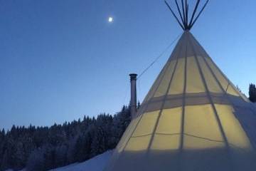 Tipi hiver