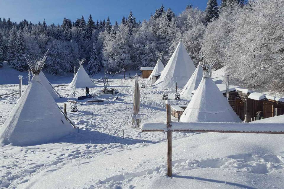 Tipi hiver