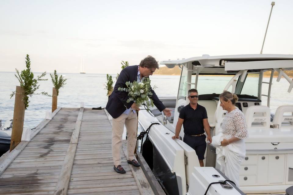 Mariage au bord de l'eau