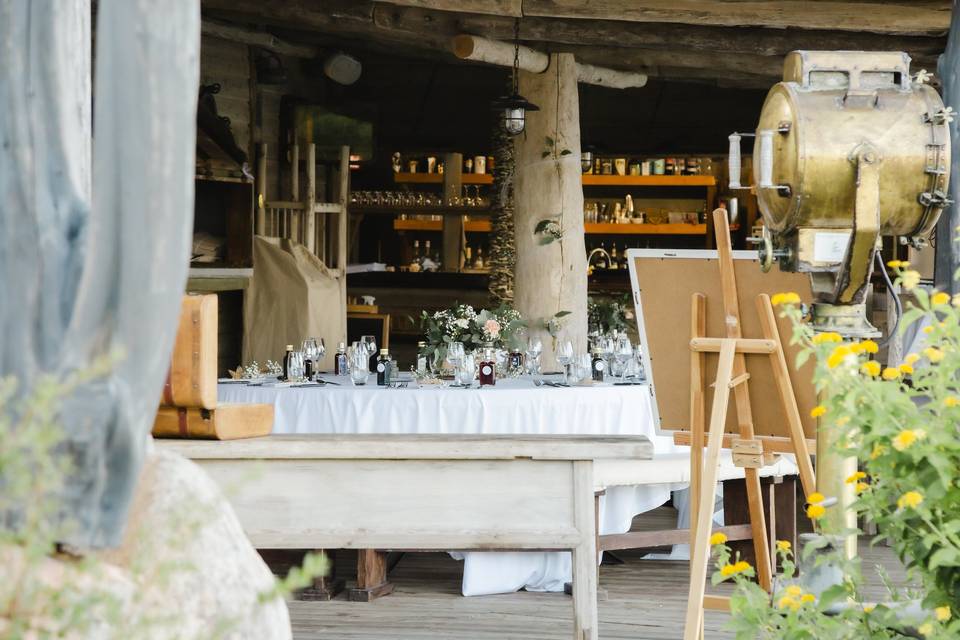 Mariage au bord de l'eau