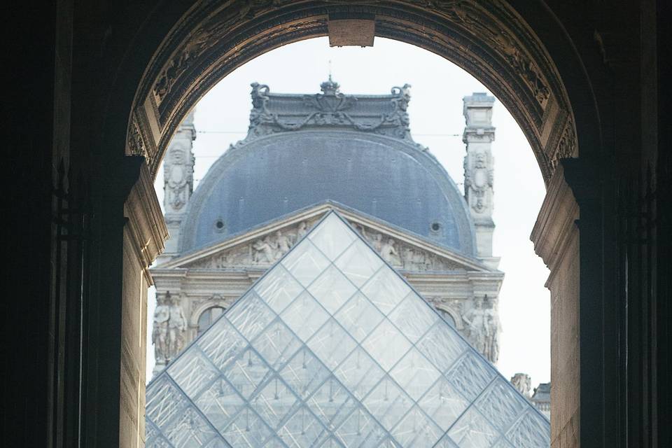 Séance photo Paris - Le Louvre