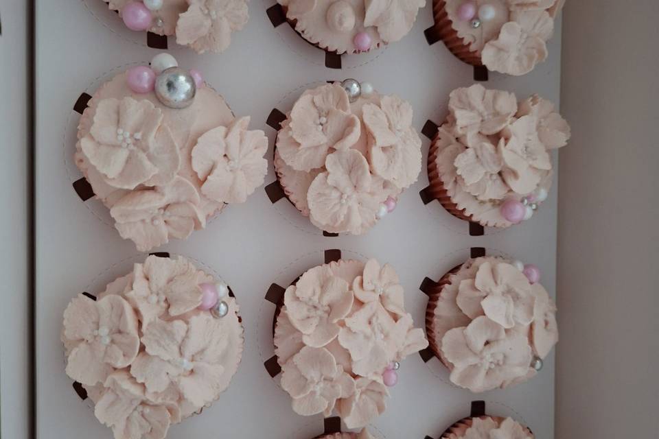 Cupcakes Fleurs de Sakura