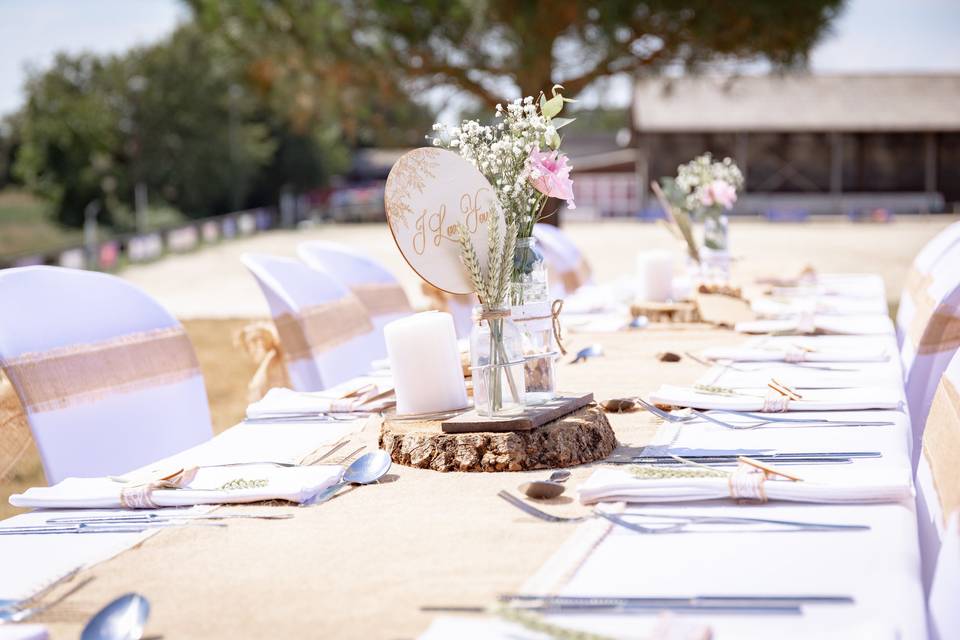 Mariage dans un château