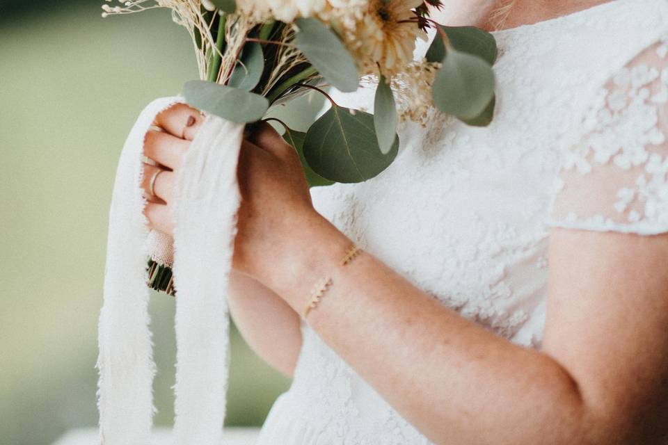 Bouquet de mariée bohème 2