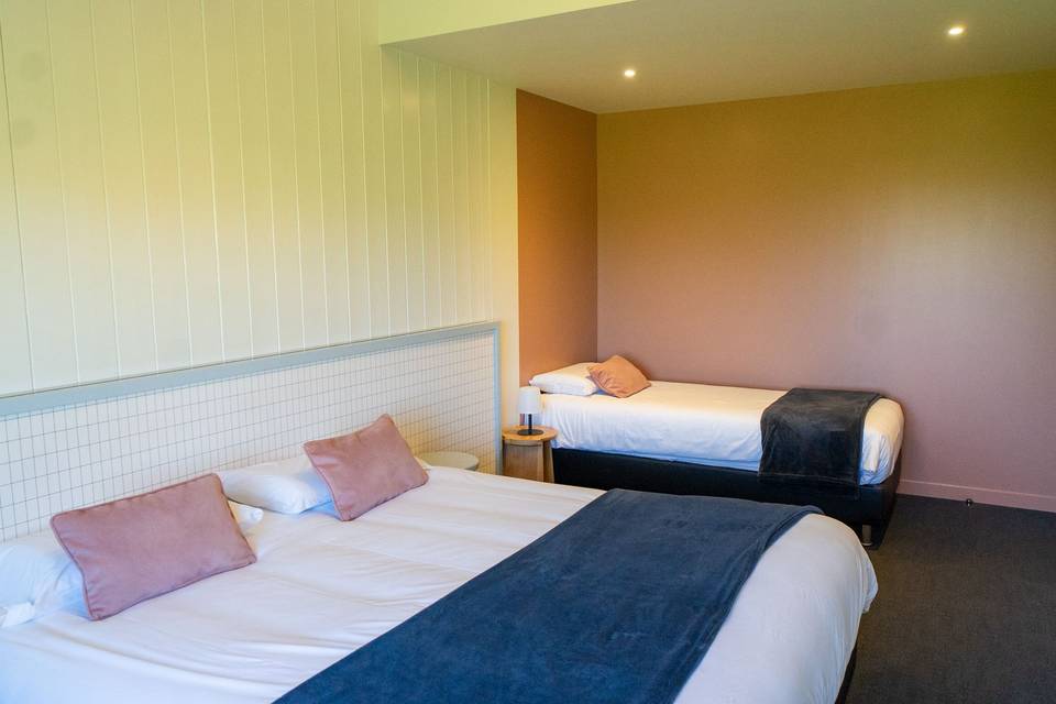 Chambre triple