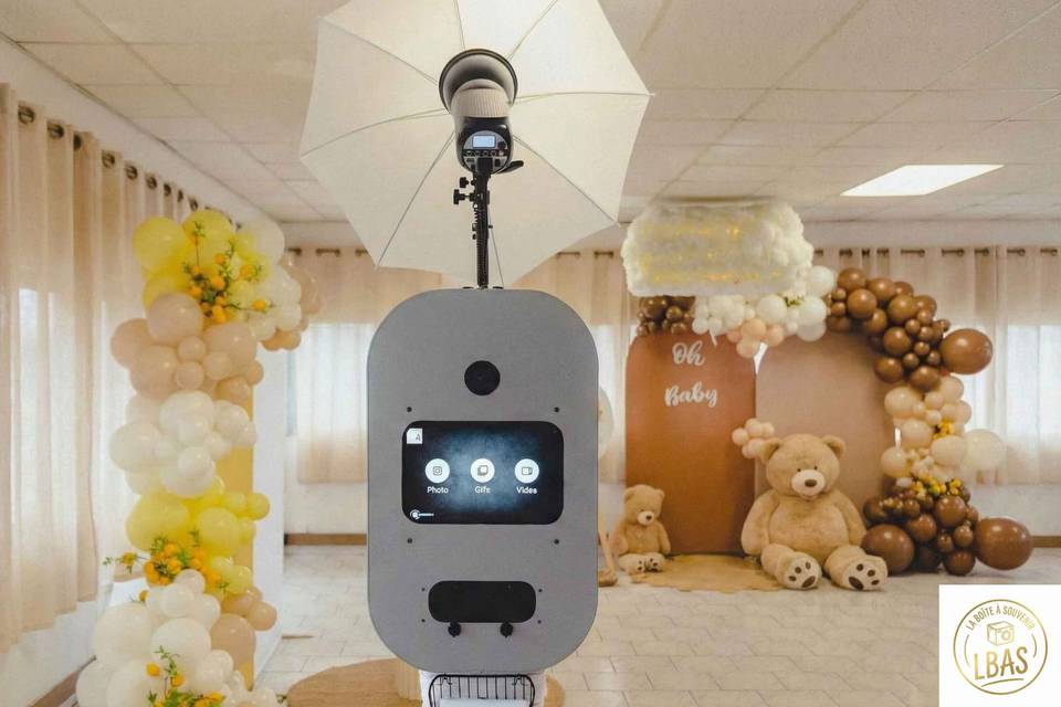 Borne photobooth design