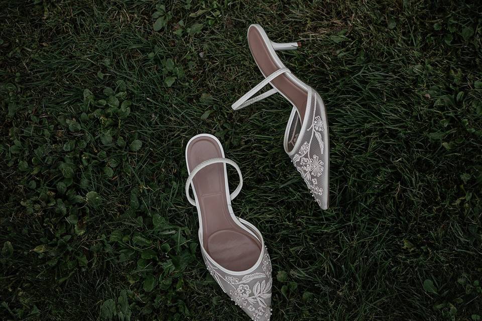 Chaussures de la mariée