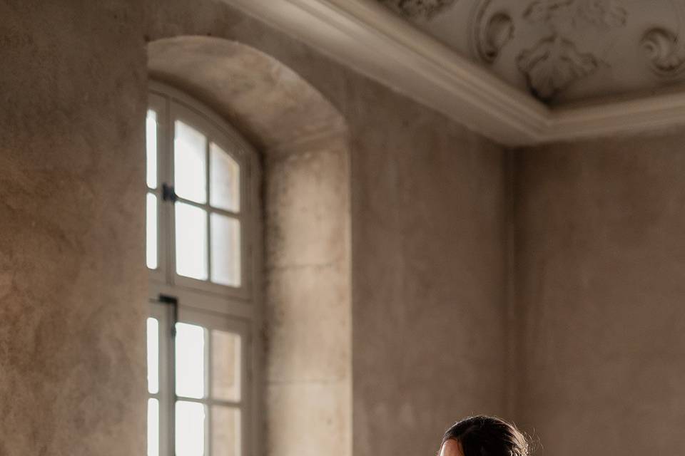 Portrait de la mariée