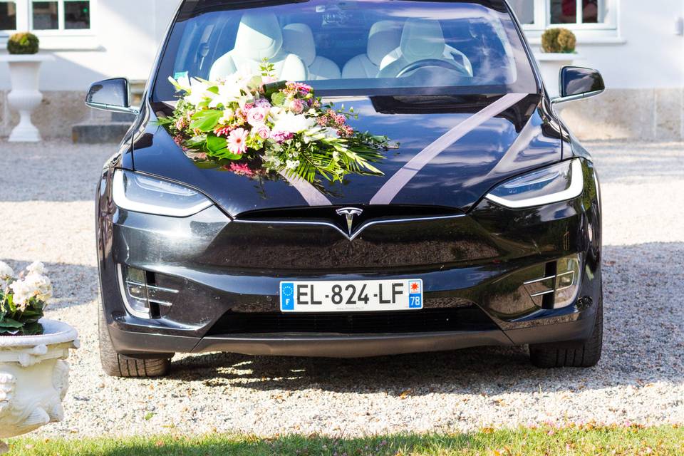 Tesla Model X noire