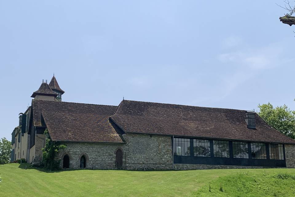 Vue à l'arrivée