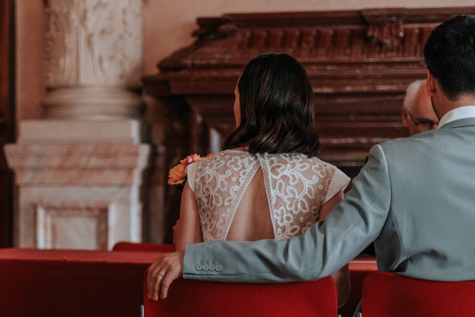 Cérémonie à la mairie