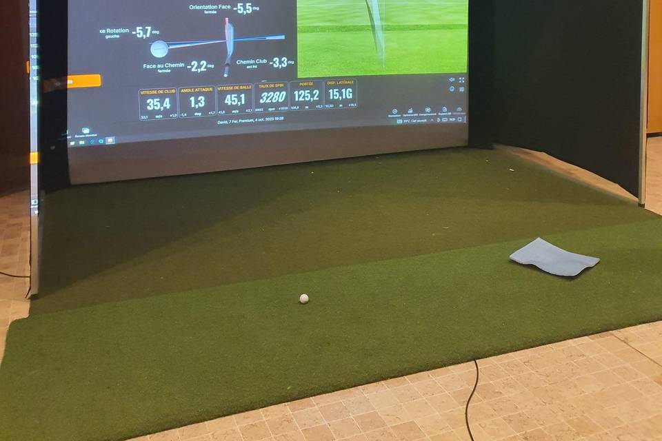 Cage de golf indoor