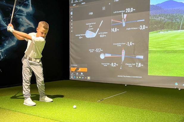 Le golf indoor et les enfants