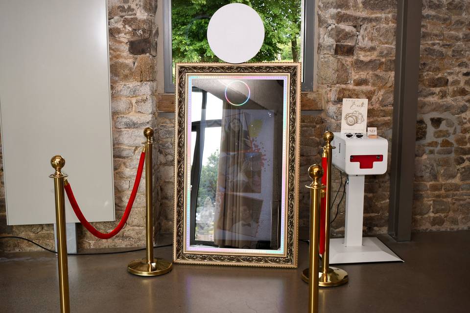 Miroir verrerie royale