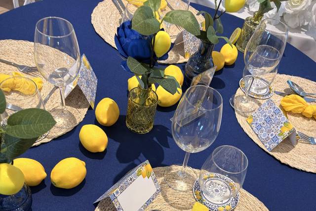 Table dolce citron
