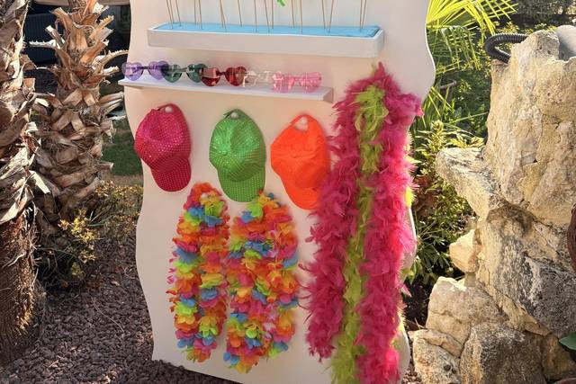 Mur accessoire photobooth