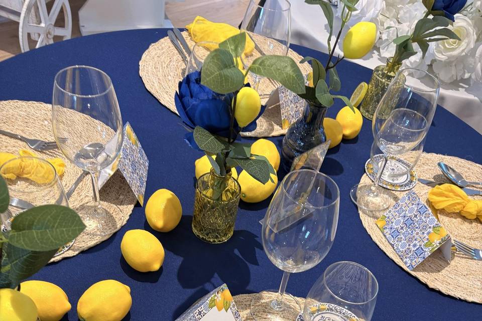 Table dolce citron